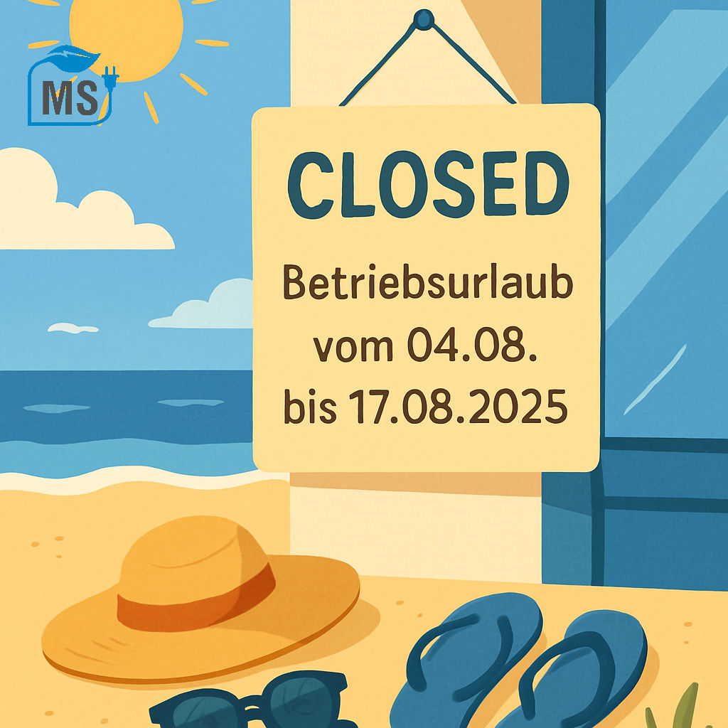 🌴 Betriebsurlaub 🌞